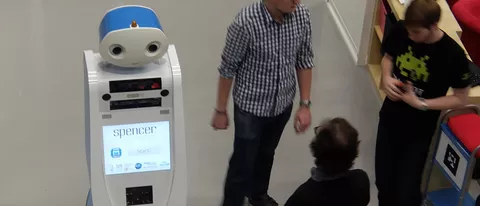 Spencer, un robot nell'aeroporto di Amsterdam