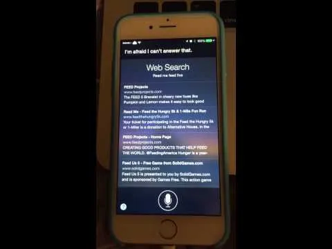Sireader (Siri RSS Reader Demo)