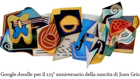 Juan Gris, un Google doodle cubista