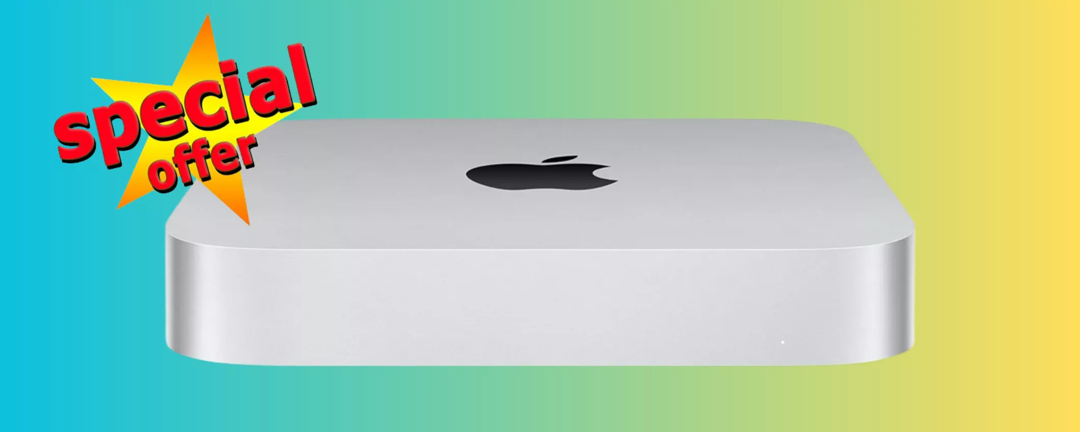 Apple Mac mini 2023 con chip M2 ad un prezzo MAI VISTO COSI' BASSO