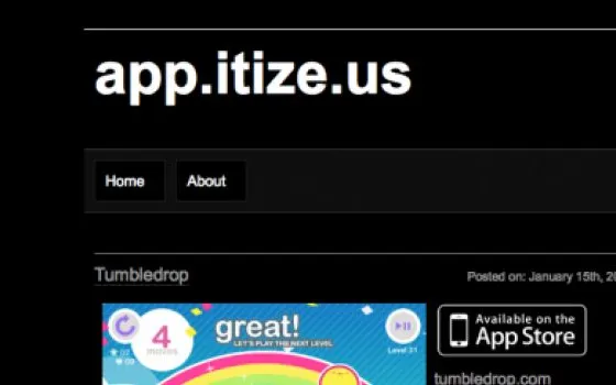 app.itize.us ci aiuta a scoprire applicazioni per iPhone interessanti