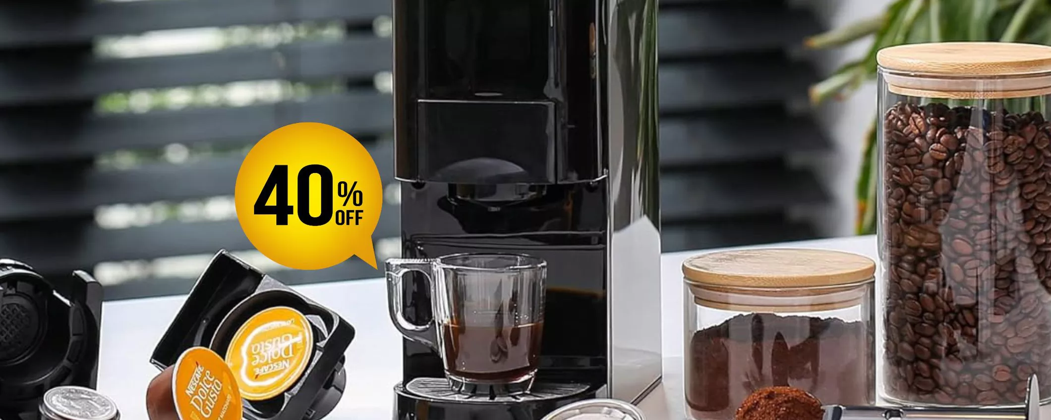 PREZZO IMPOSSIBILE: Macchina da Caffè Multicapsule in offerta speciale al 41%