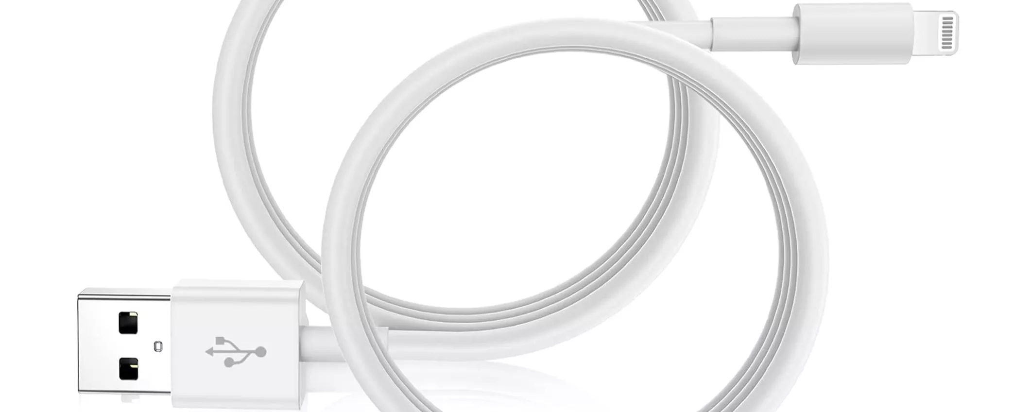2 Cavi iPhone da 2m certificati Apple MFi, a soli 13,99€