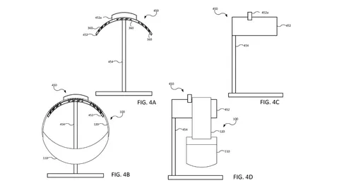 Apple Glasses: ecco lo stand per i visori AR