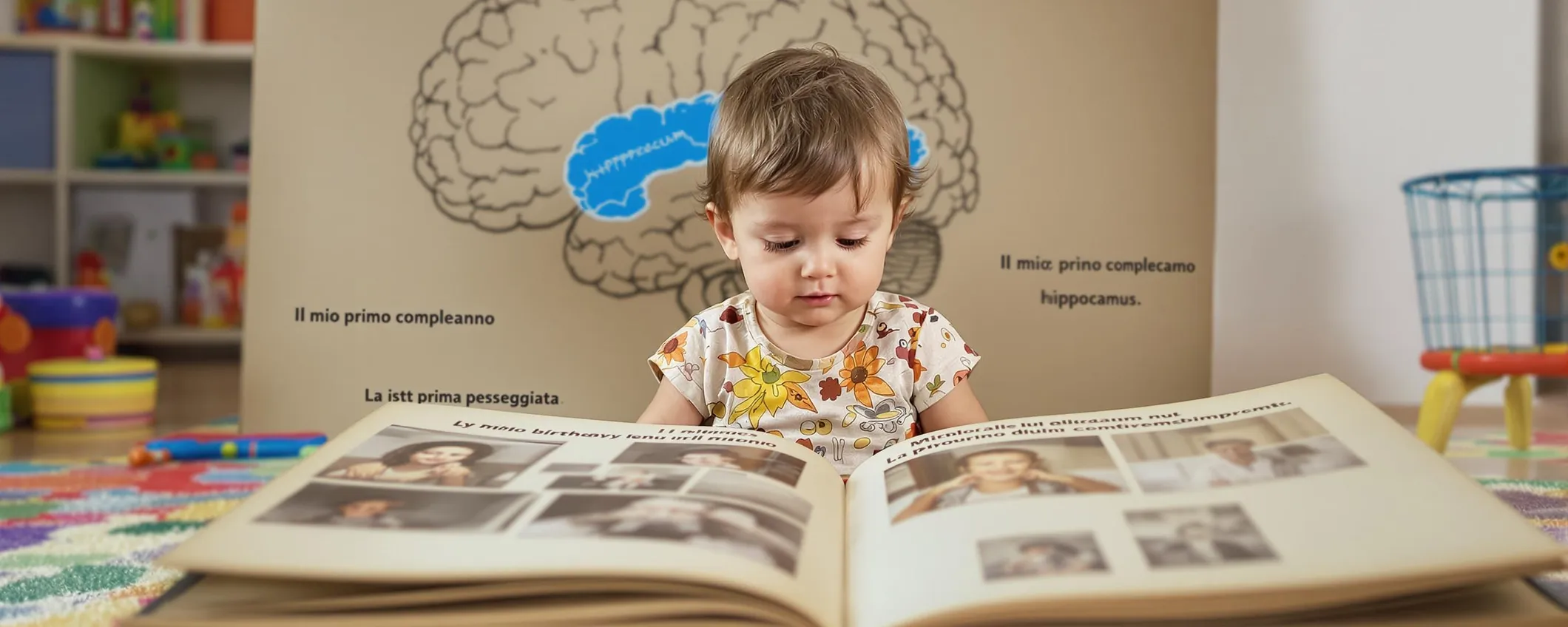 Amnesia infantile: i ricordi dei primi anni di vita e il ruolo dell'ippocampo