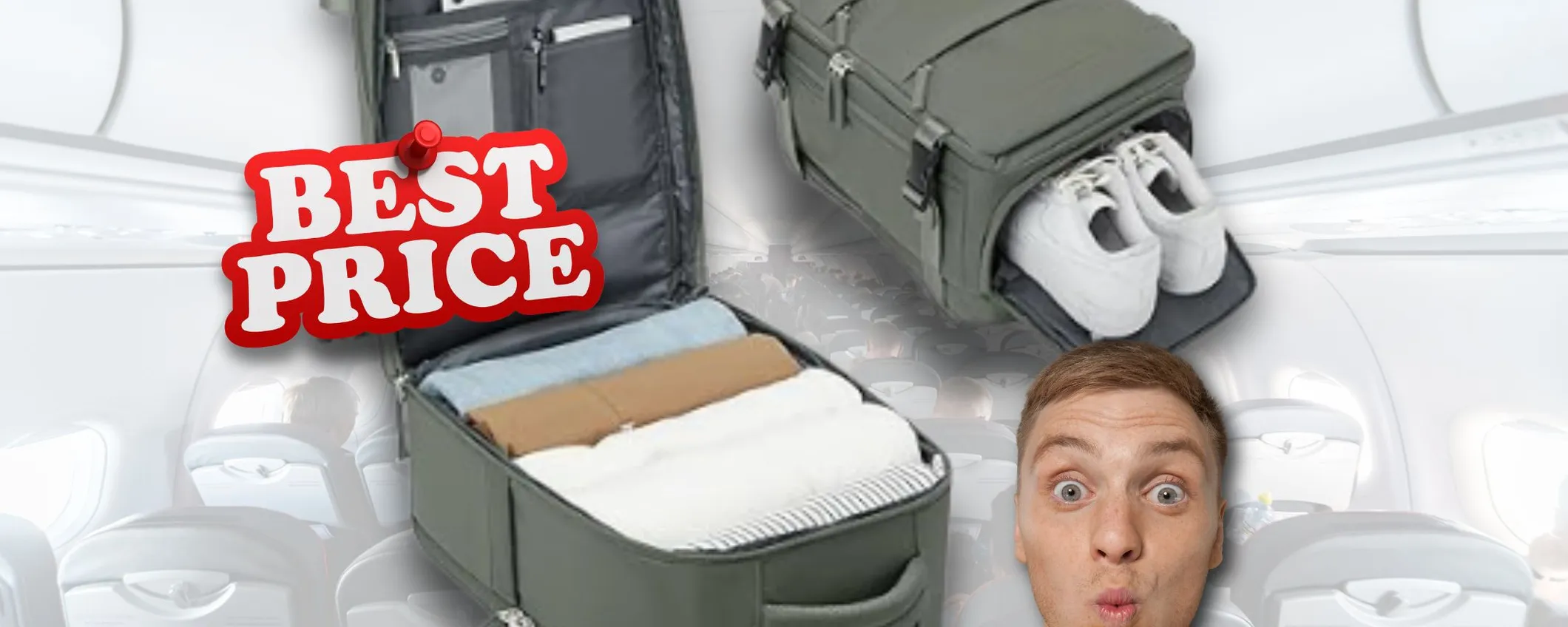 Zaino da Viaggio per voli low cost: PICCOLO PREZZO per i tuoi viaggi