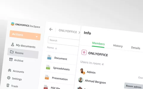 OnlyOffice DocSpace: scopri le stanze della collaborazione