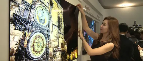 Le TV OLED da 1 mm di LG arriveranno nel 2017
