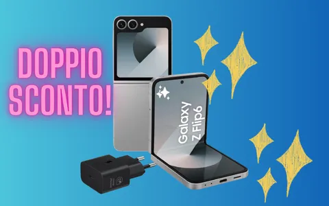 Coupon sconto da 250€ sul Samsung Galaxy Z Flip6: occasione unica