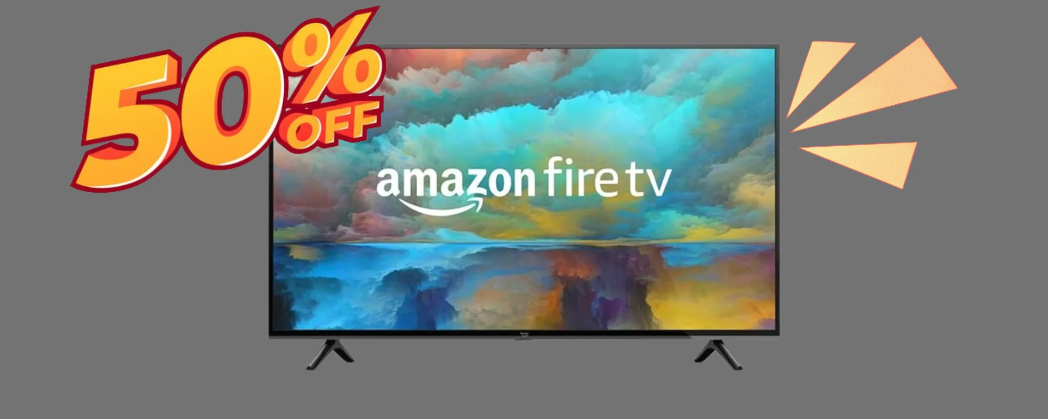 Maxi Offerta di Primavera: Amazon Fire TV Serie 4 a metà prezzo su Amazon