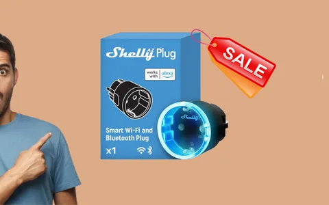 Casa sempre più smart con la Presa intelligente Shelly a soli 20€ su Amazon
