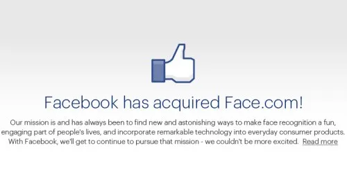 Facebook acquista Face.com