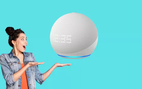 Rendi SMART casa con l'Echo Dot 5 con orologio in OFFERTA SPECIALE
