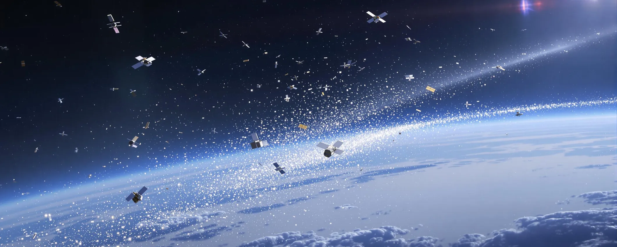 Disintegrazione dei satelliti Starlink: allarme per l'inquinamento da ossido di alluminio