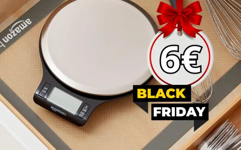 Bilancia digitale da cucina: SOLO 6€ è la super offerta Black Friday