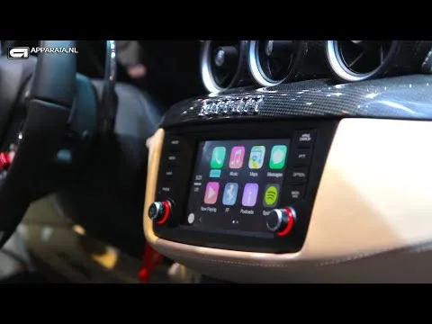 Apple CarPlay in a Ferrari FF