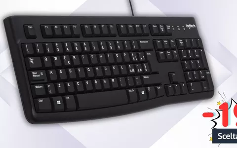 Logitech K120, tastiera cablata, qualità e resistenza a SOLI 13€ (9%): la MIGLIORE