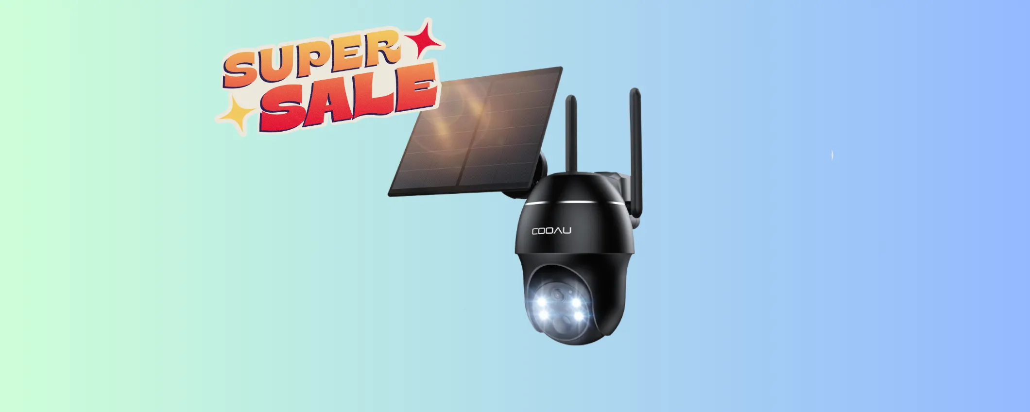 Sorveglianza smart senza Wi-Fi: telecamera da esterno con pannello solare a mini prezzo