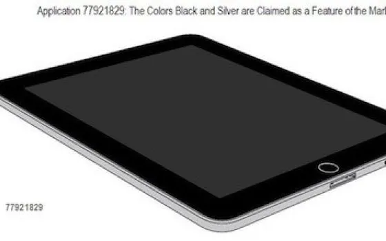 Apple brevetta design e colori dell'iPad