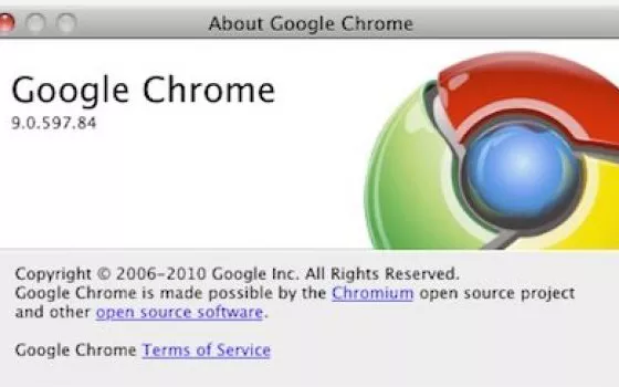 Google rilascia Chrome 9
