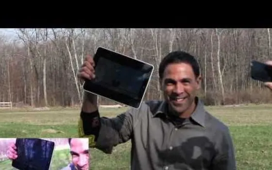 G-Form fa volare un iPad da 150m d'altezza