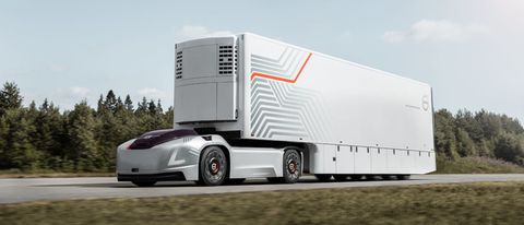 Volvo Trucks, camion elettrico a guida autonoma