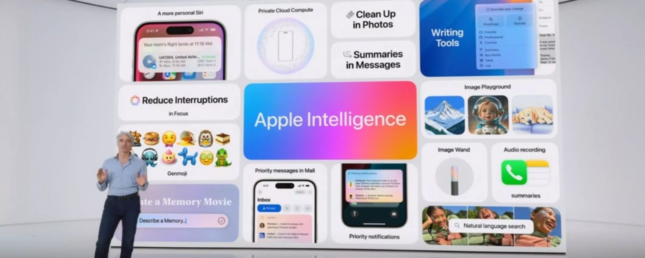 Apple Intelligence inizia la beta: mostrate le prime funzionalità dell'ia di Cupertino