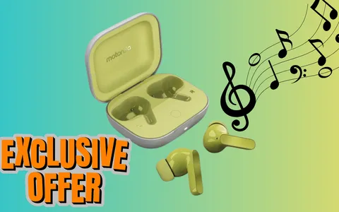 Motorola Moto Buds: idea regalo per chi ama la musica a mini prezzo