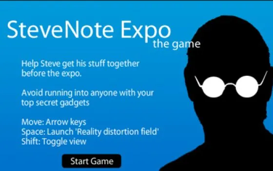 SteveNote Expo: il gioco online per vestire i panni di Steve Jobs
