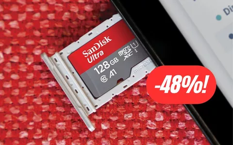 microSD SanDisk da 128GB dalle prestazioni TOP al 48% di sconto su Amazon