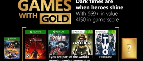 Microsoft annuncia i Games with Gold di gennaio