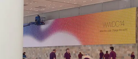 WWDC 2014, streaming e prime foto dal Moscone West