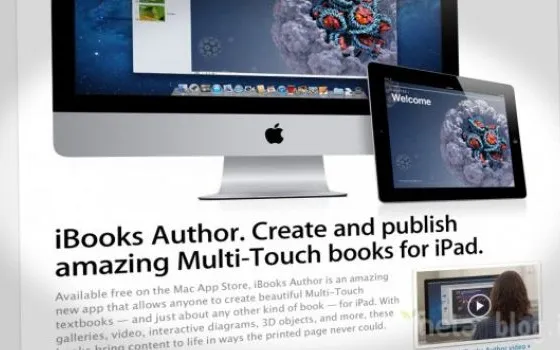 iBooks Author aggiornato per il Retina Display del nuovo iPad