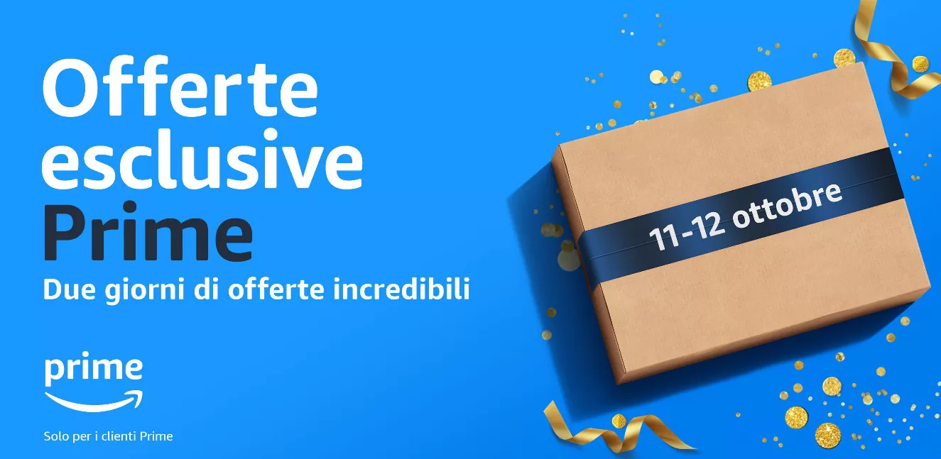 Offerte esclusive Prime, partenza ANTICIPATA: le prime occasioni sono imperdibili