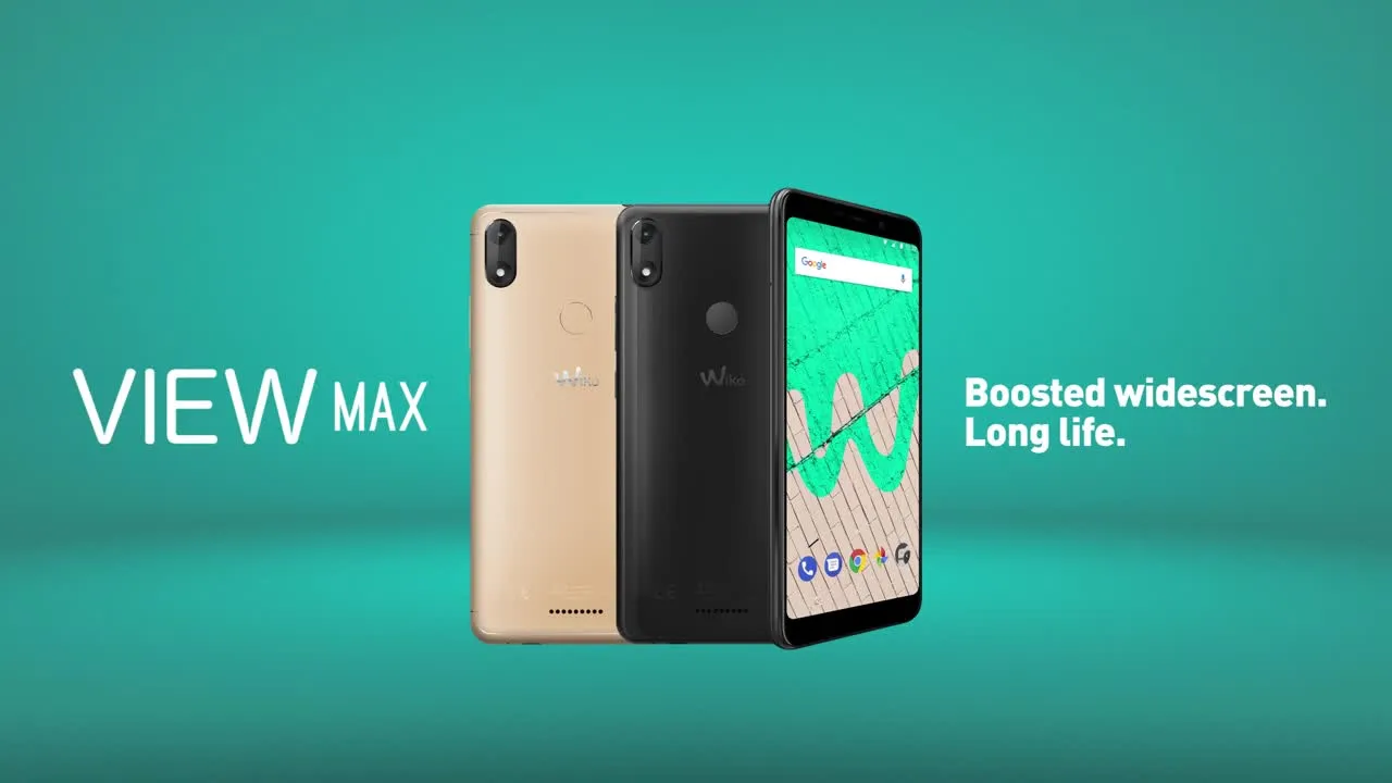 Wiko View Max, display 18:9 e batteria da 4000 mAh