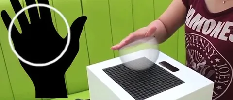 Onde sonore per gli ologrammi 3D da toccare