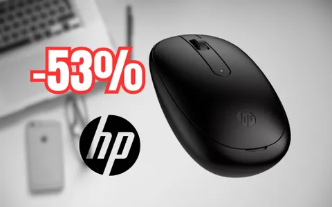 Mouse bluetooth HP elegante e preciso: maxi sconto del 53%