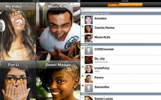 OoVoo, videoconferenza a 12 anche da iOS