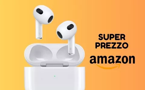 Apple AirPods TUE A PREZZO scontato su Amazon, le paghi meno 159 euro!