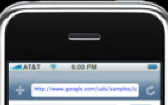Google sperimenta pagine per iPhone