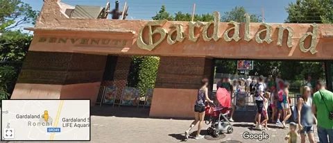 Gardaland: il parco divertimenti è su Street View
