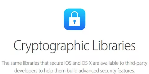 Apple apre le proprie librerie crittografiche agli sviluppatori di terze parti