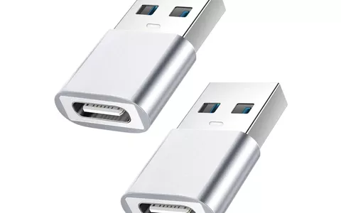 Adattatore USB-C USB-A (kit da 2): solo 1,99€ l'uno con spedizioni