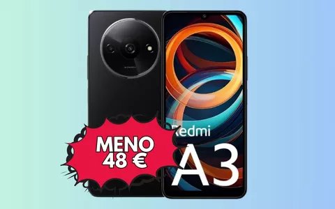 Xiaomi Redmi A3 piccolo prezzo per il RE della fascia economica