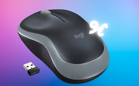 Logitech M185: il mouse wireless con batteria 12 mesi a soli 9€