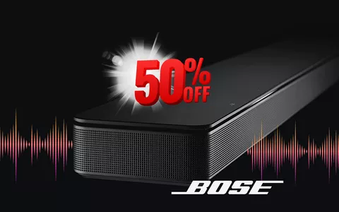 Trasforma il tuo Salotto in un Cinema: Soundbar Bose in Offerta a 314€ su Amazon