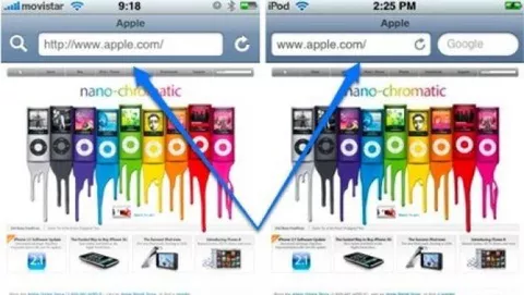 iPhone 2.2: Mobile Safari cambia faccia