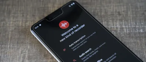 Google Pixel 4, trascrizione audio con Recorder