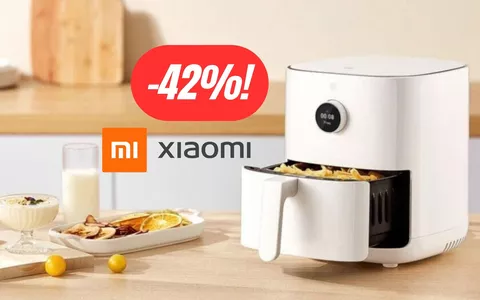 Xiaomi: friggitrice ad aria per tutta la famiglia ad un prezzo STRACCIATO (-42%)