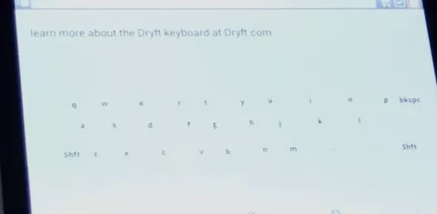 Dryft, la tastiera Android che segue le dita